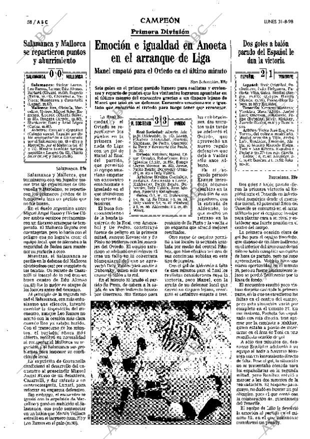 ABC SEVILLA 31-08-1998 página 58