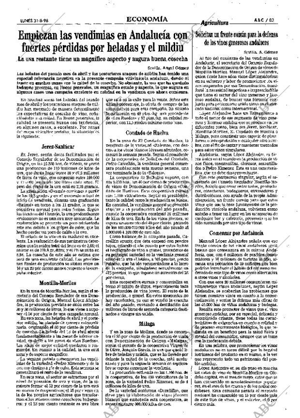 ABC SEVILLA 31-08-1998 página 83