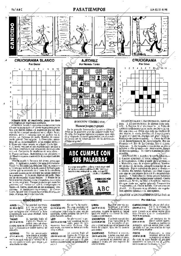 ABC SEVILLA 31-08-1998 página 96