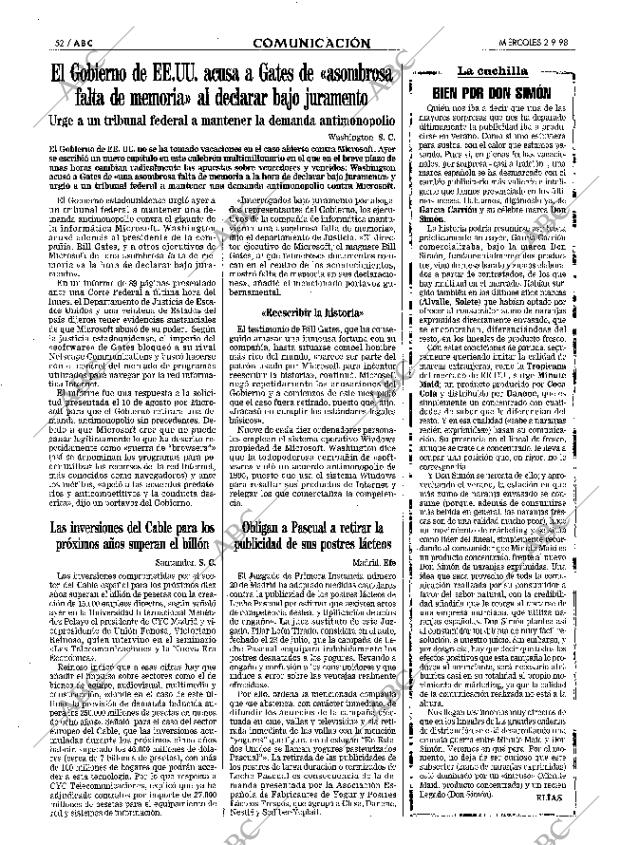 ABC MADRID 02-09-1998 página 52