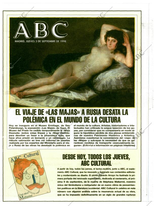 ABC MADRID 03-09-1998 página 1