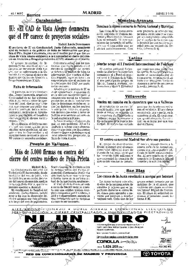 ABC MADRID 03-09-1998 página 62