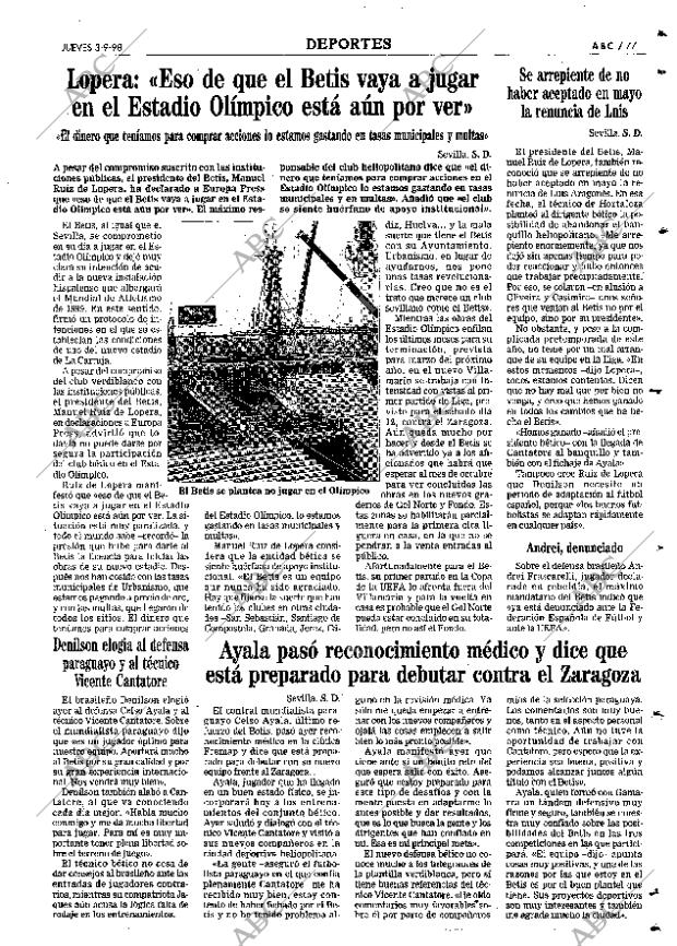 ABC SEVILLA 03-09-1998 página 77