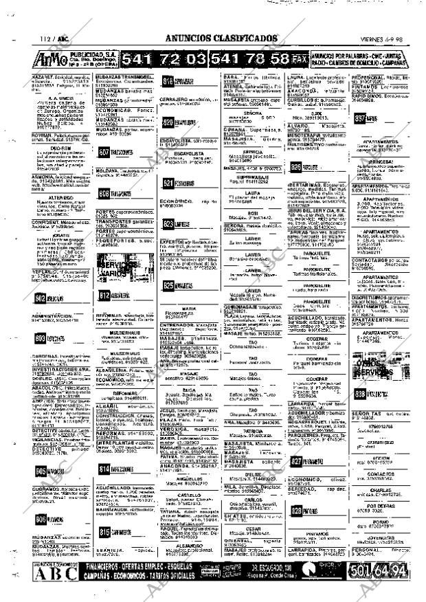 ABC MADRID 04-09-1998 página 112