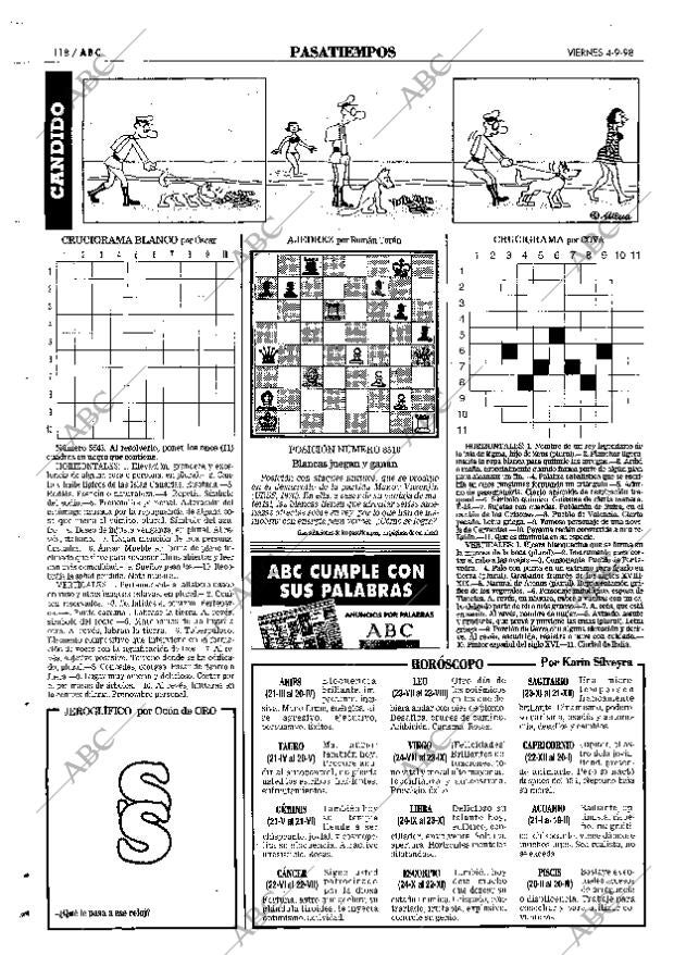 ABC MADRID 04-09-1998 página 118