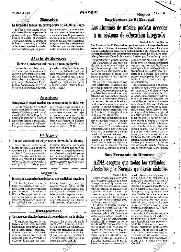 ABC MADRID 04-09-1998 página 65