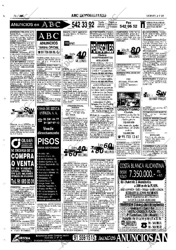 ABC MADRID 04-09-1998 página 76