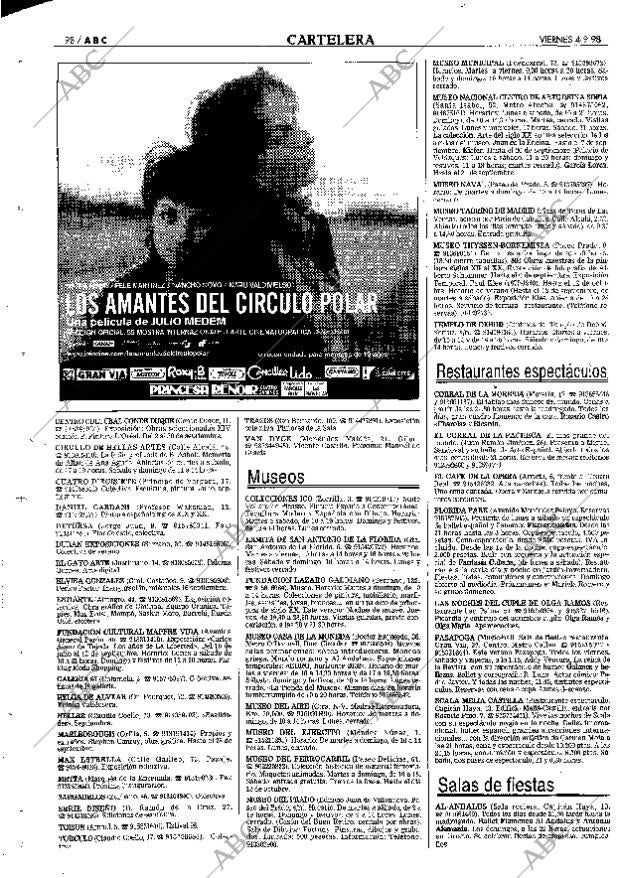 ABC MADRID 04-09-1998 página 98