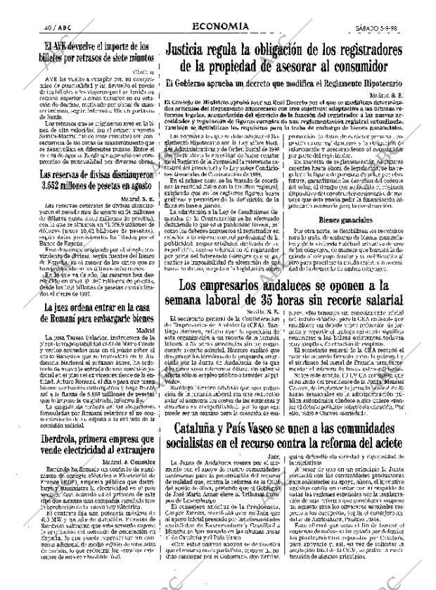 ABC MADRID 05-09-1998 página 40