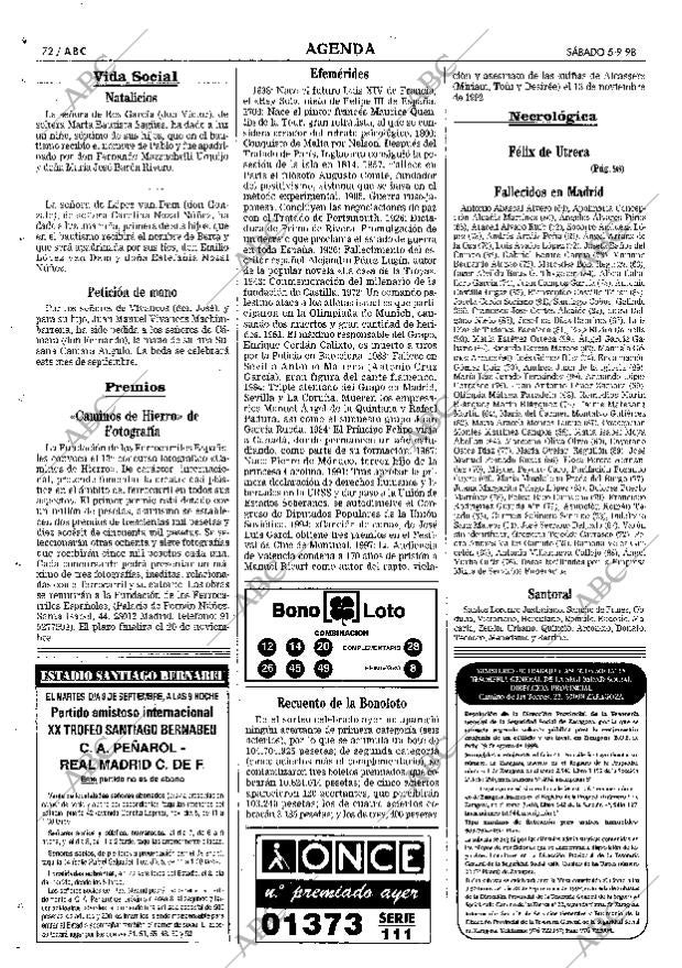 ABC MADRID 05-09-1998 página 72