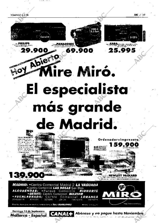 ABC MADRID 06-09-1998 página 149