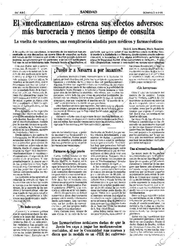 ABC MADRID 06-09-1998 página 64