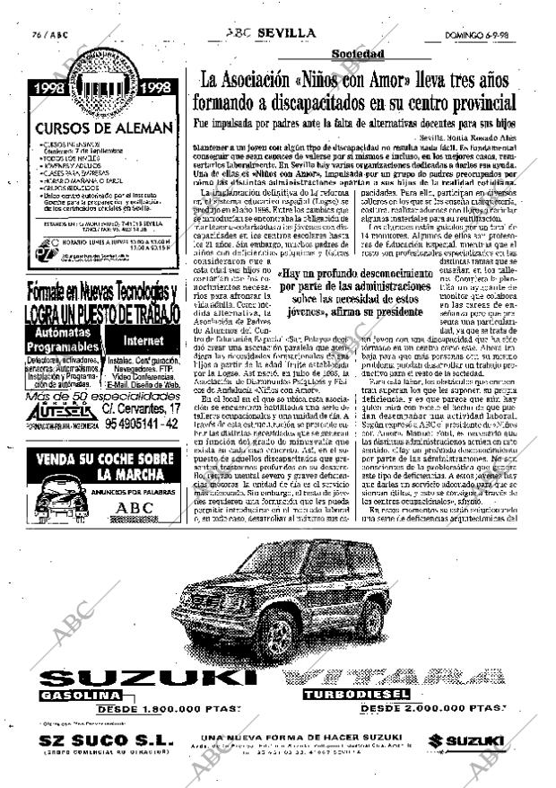 ABC SEVILLA 06-09-1998 página 76