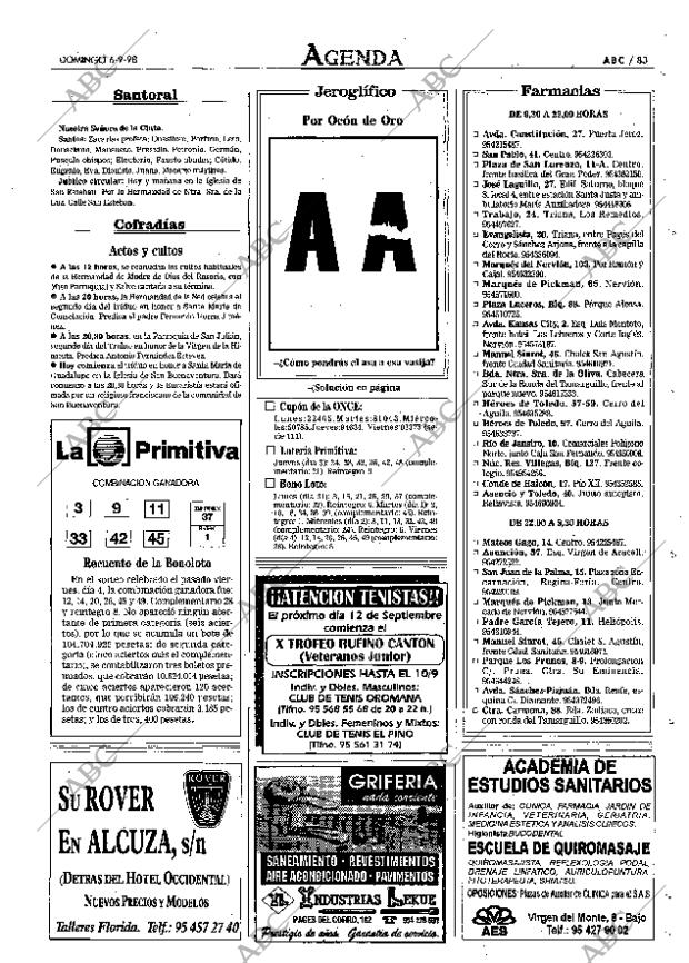 ABC SEVILLA 06-09-1998 página 83