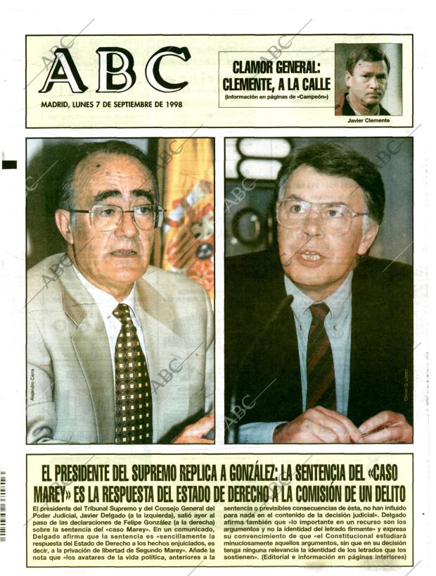 ABC MADRID 07-09-1998 página 1