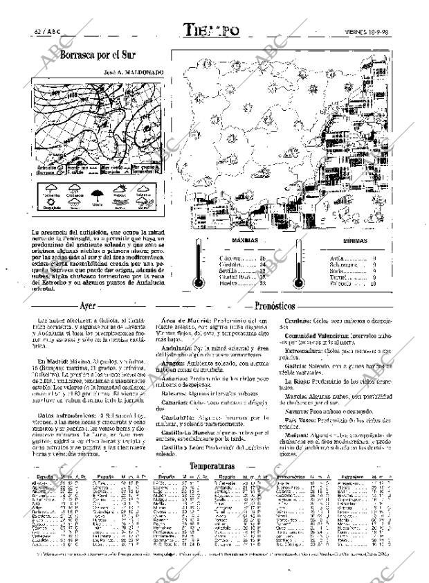 ABC MADRID 18-09-1998 página 62