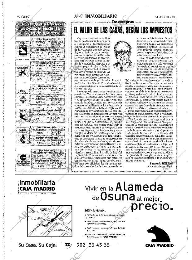 ABC MADRID 18-09-1998 página 90