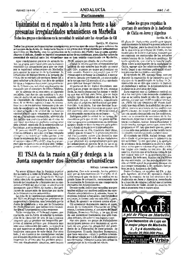 ABC SEVILLA 18-09-1998 página 43
