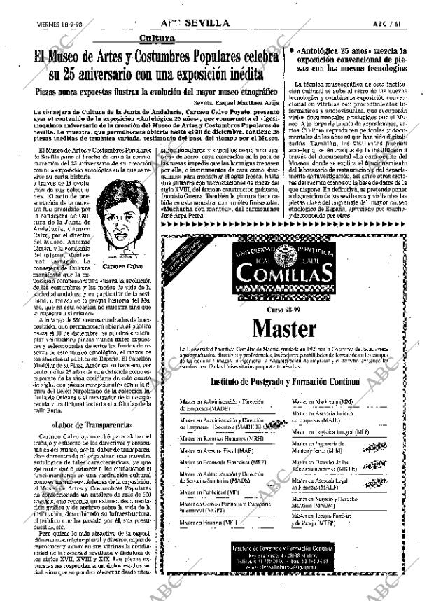 ABC SEVILLA 18-09-1998 página 61