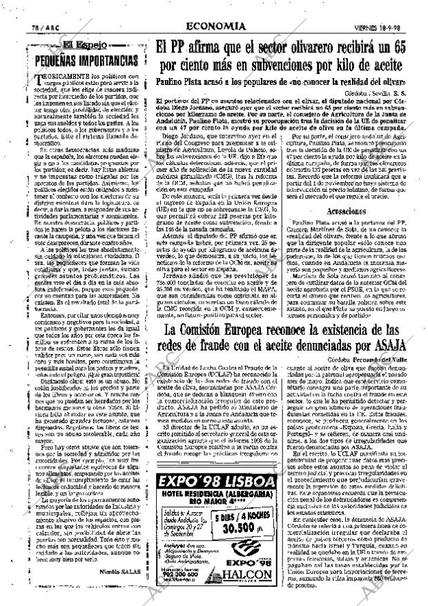 ABC SEVILLA 18-09-1998 página 78