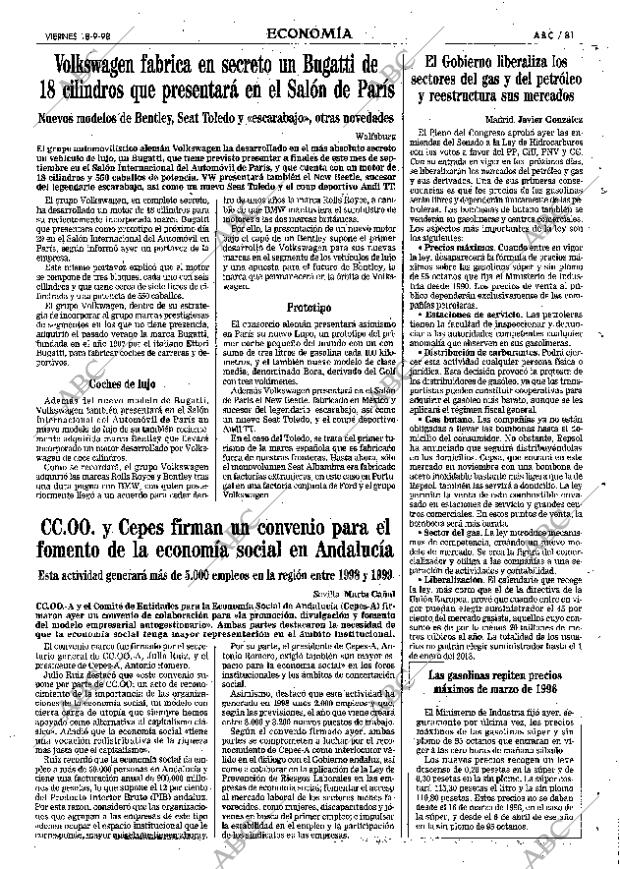 ABC SEVILLA 18-09-1998 página 81