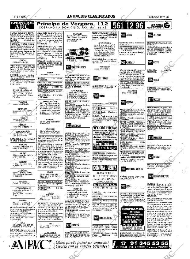 ABC MADRID 19-09-1998 página 112