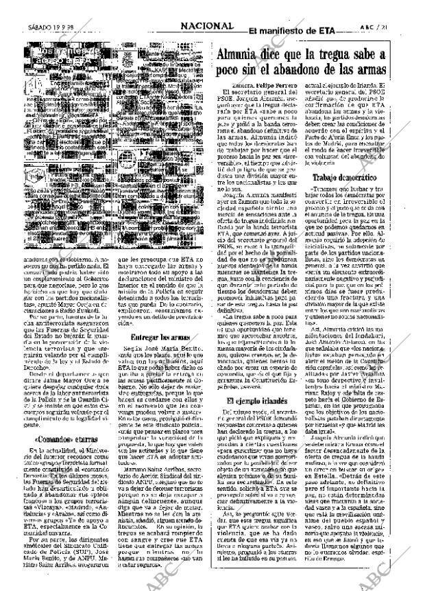 ABC MADRID 19-09-1998 página 21