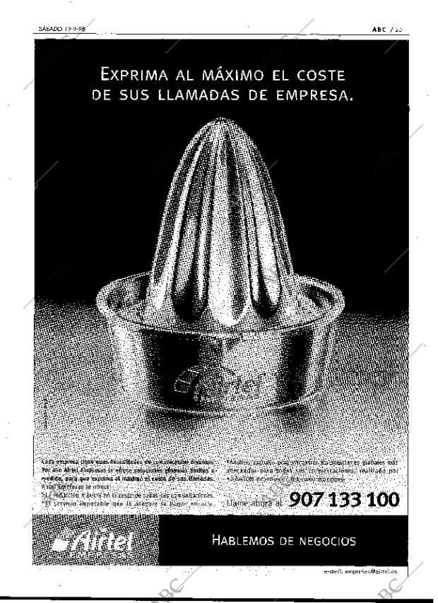 ABC MADRID 19-09-1998 página 25