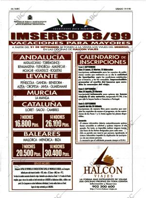 ABC MADRID 19-09-1998 página 64