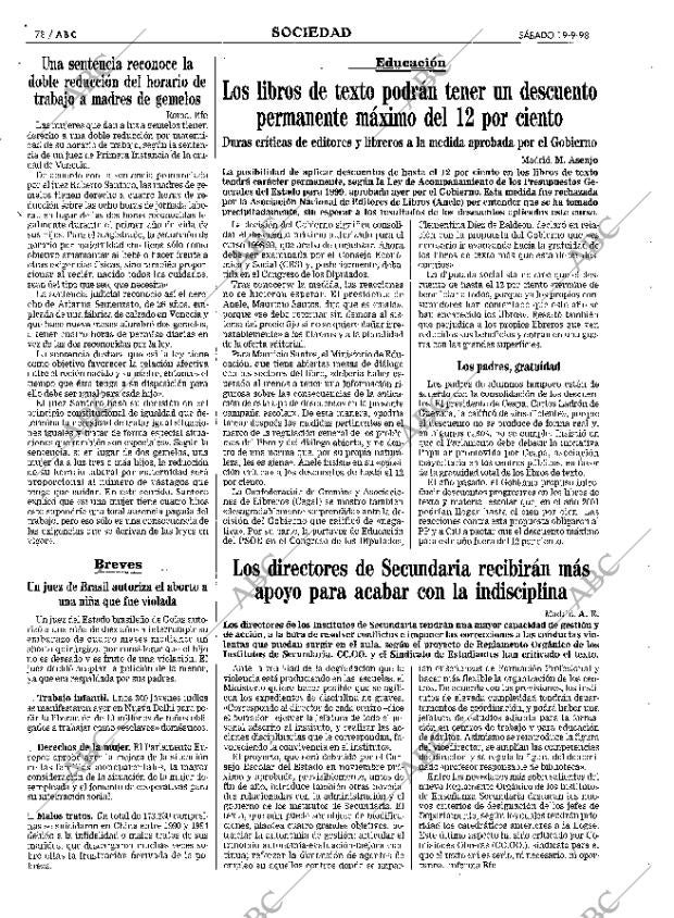 ABC MADRID 19-09-1998 página 78