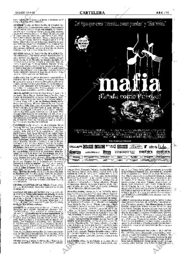 ABC MADRID 19-09-1998 página 93