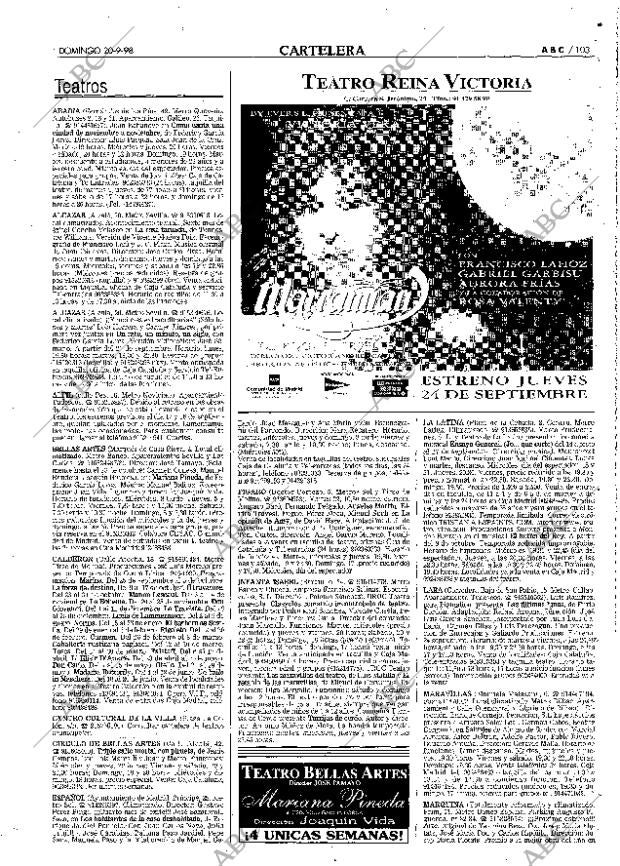 ABC MADRID 20-09-1998 página 103