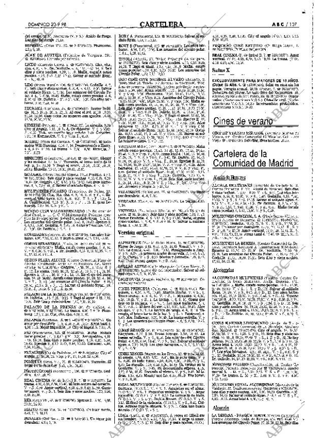 ABC MADRID 20-09-1998 página 107