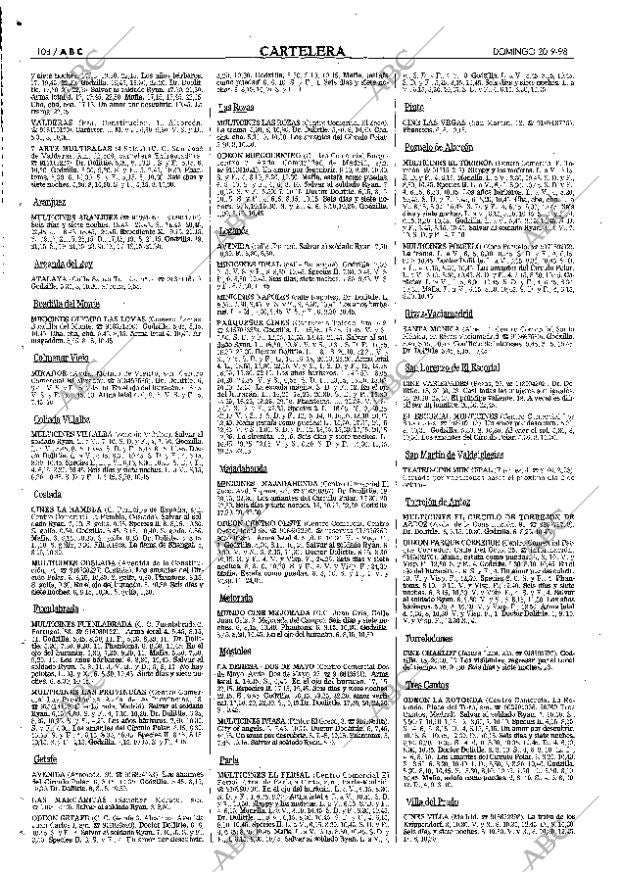 ABC MADRID 20-09-1998 página 108