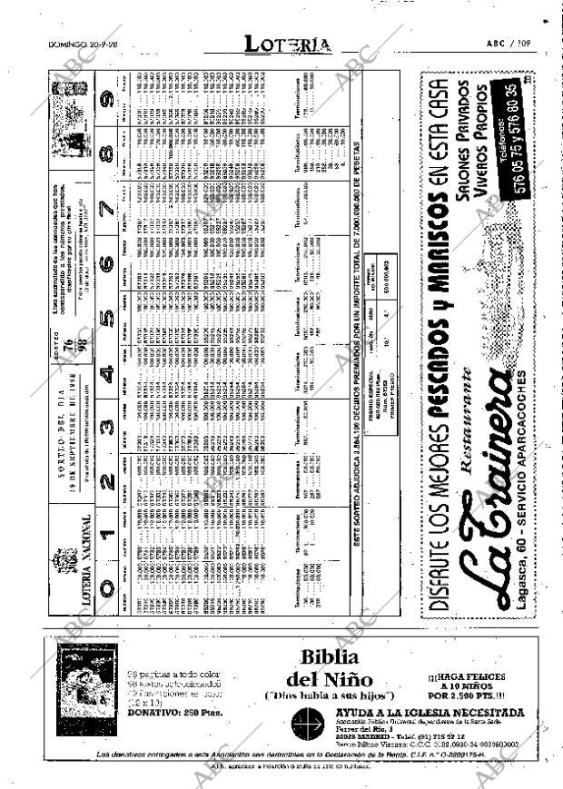 ABC MADRID 20-09-1998 página 109