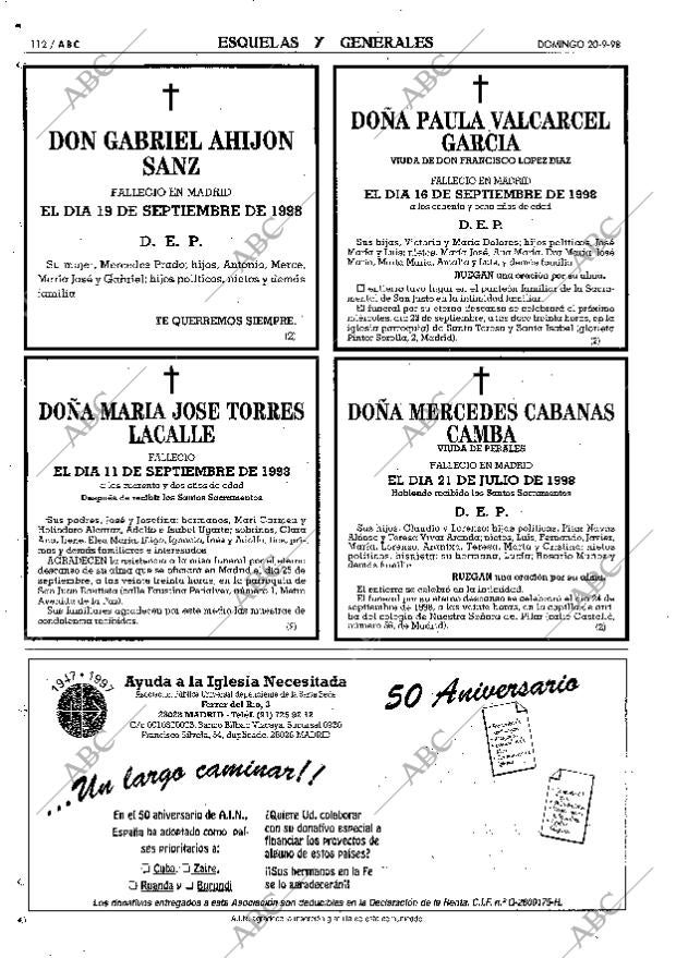 ABC MADRID 20-09-1998 página 112