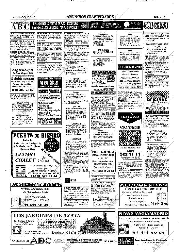 ABC MADRID 20-09-1998 página 127