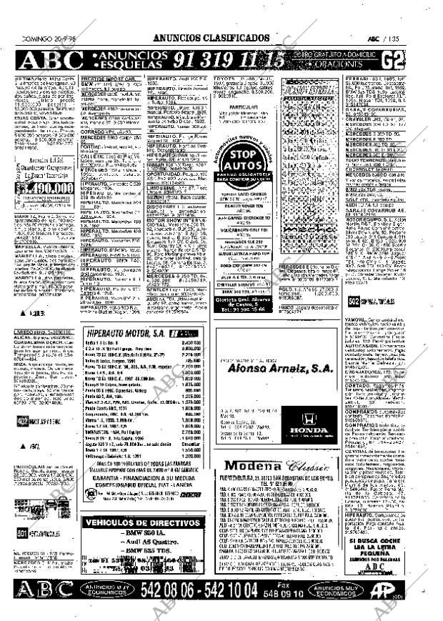 ABC MADRID 20-09-1998 página 135