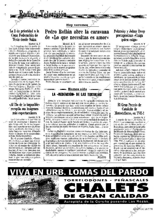 ABC MADRID 20-09-1998 página 156