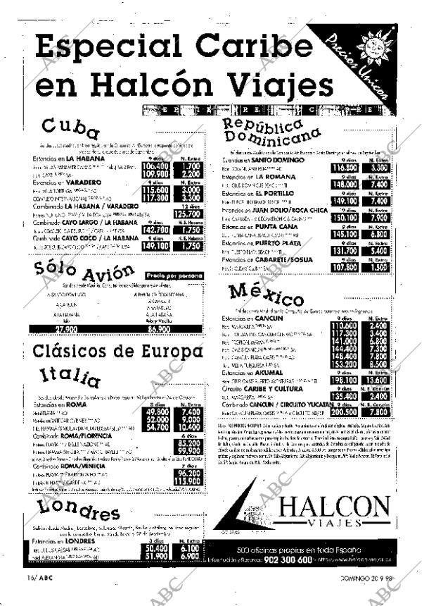 ABC MADRID 20-09-1998 página 16