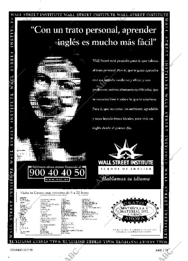 ABC MADRID 20-09-1998 página 19