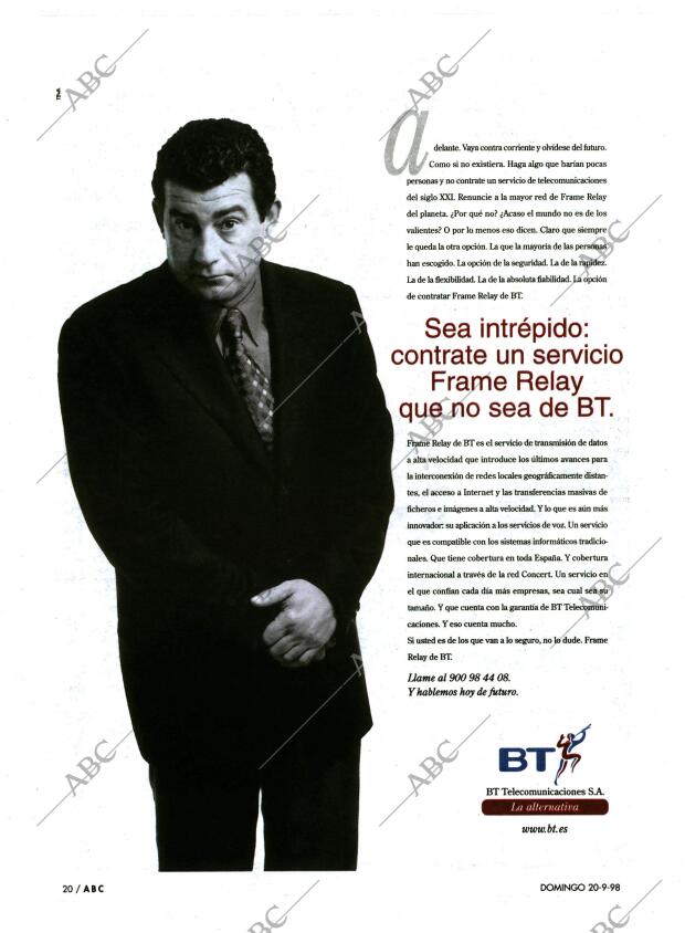 ABC MADRID 20-09-1998 página 20
