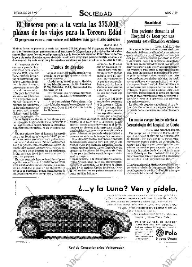 ABC MADRID 20-09-1998 página 69