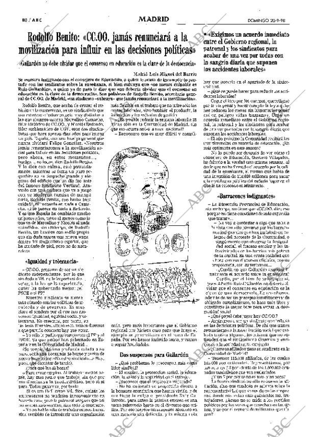 ABC MADRID 20-09-1998 página 80