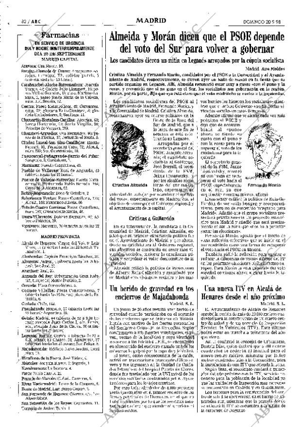 ABC MADRID 20-09-1998 página 82