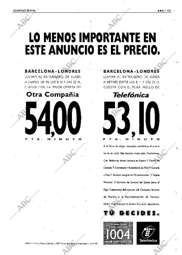 ABC SEVILLA 20-09-1998 página 103