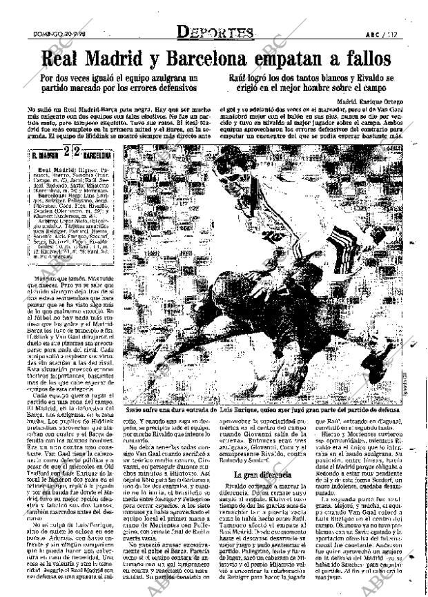 ABC SEVILLA 20-09-1998 página 117