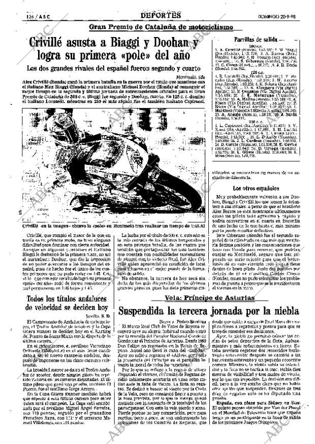 ABC SEVILLA 20-09-1998 página 126