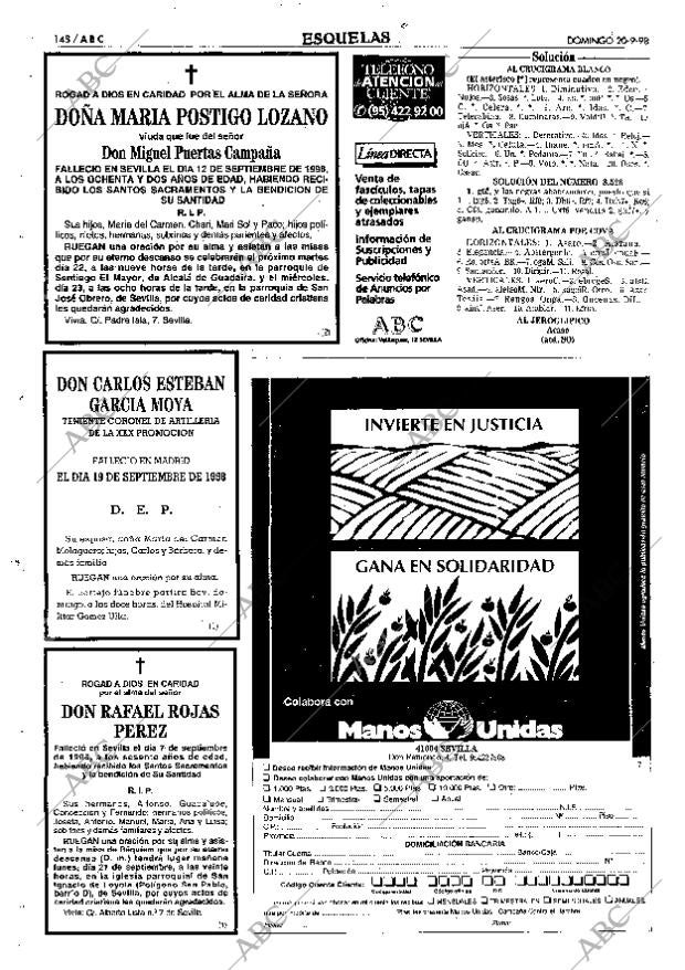 ABC SEVILLA 20-09-1998 página 148