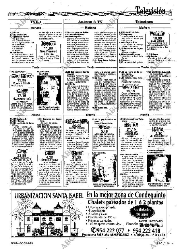 ABC SEVILLA 20-09-1998 página 159